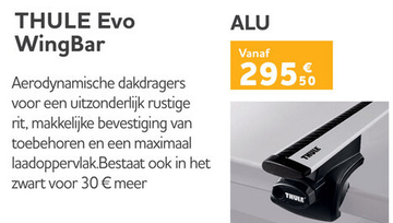 Aanbieding: THULE Evo WingBar