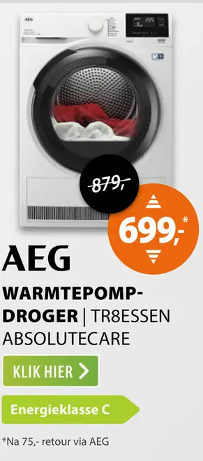 Aanbieding: AEG TR8ESSEN AbsoluteCare