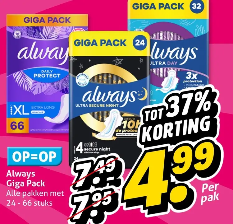 Aanbieding: Giga Pack