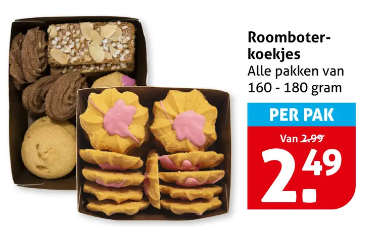 Aanbieding: Roomboterkoekjes