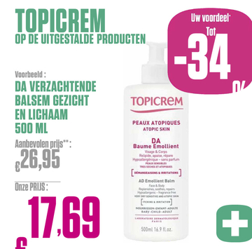 Aanbieding: DA VERZACHTENDE BALSEM GEZICHT EN LICHAAM