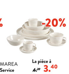 Offre: Service de table