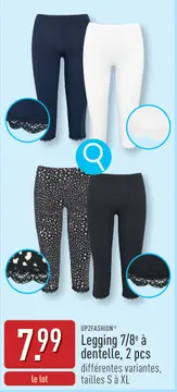 Offre: Legging 7/8e à dentelle