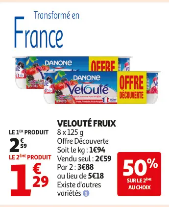 Aanbieding: Velouté fruix