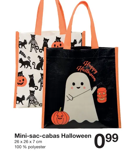 Offre: Mini-sac-cabas Halloween