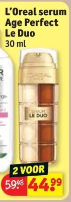 Promotie: serum Age Perfect Le Duo