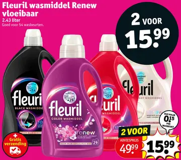 Aanbieding: Wasmiddel Renew vloeibaar