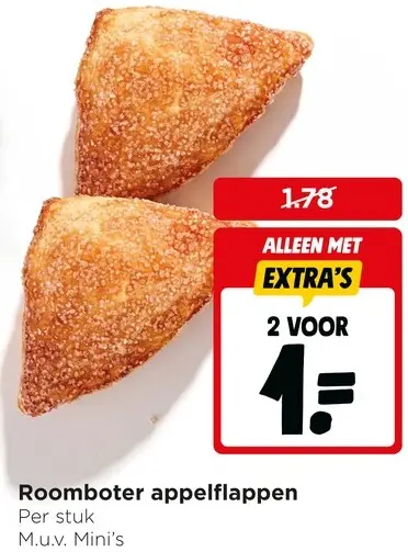 Aanbieding: Roomboter appelflappen