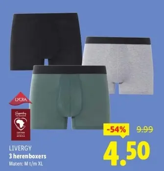 Aanbieding: Herenboxers