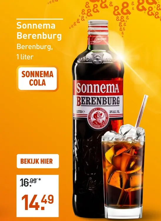 Aanbieding: Sonnema Berenburg