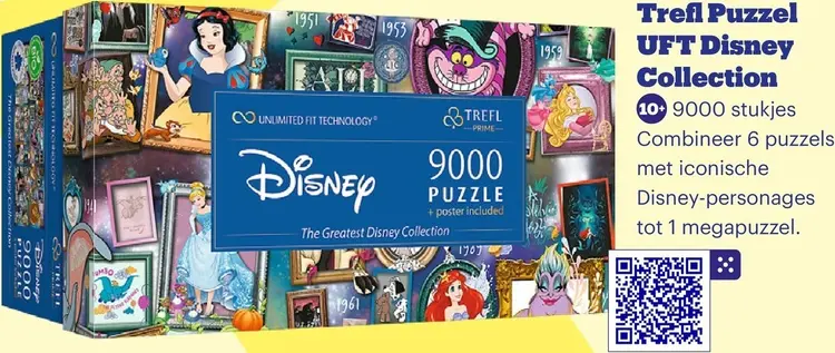 Promotie: Puzzel UFT Disney Collection