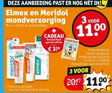 Aanbieding: Elmex en Meridol mondverzorging