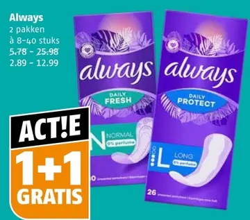 Aanbieding: Always