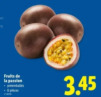 Offre: Fruits de la passion
