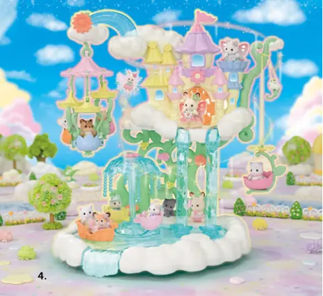 Promotie: Sylvanian Families Baby pretpark