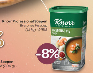 Aanbieding: Knorr Professional Soepen Bretonse Vissoep