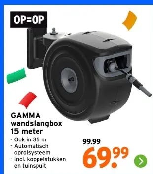 Aanbieding: Wandslangbox