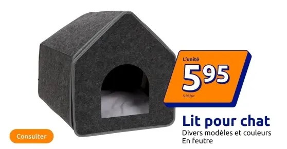 Offre: Lit pour chat