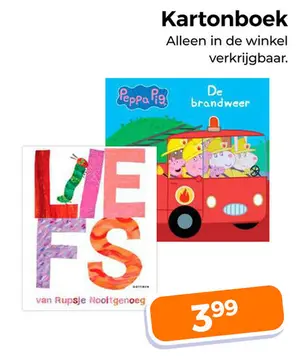 Aanbieding: Kartonboek