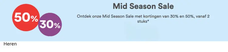 Promotie: Mid Season Sale
