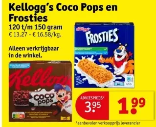 Promotie: Coco Pops en Frosties