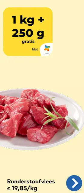 Promotie: Runderstoofvlees