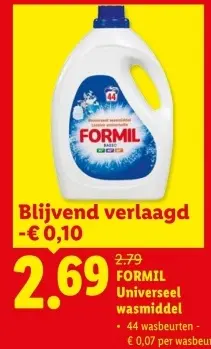 Promotie: Universeel wasmiddel