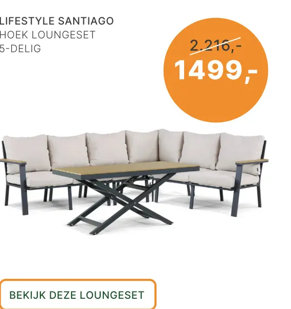 Aanbieding: Loungeset