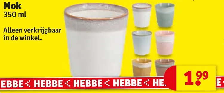 Aanbieding: Mok