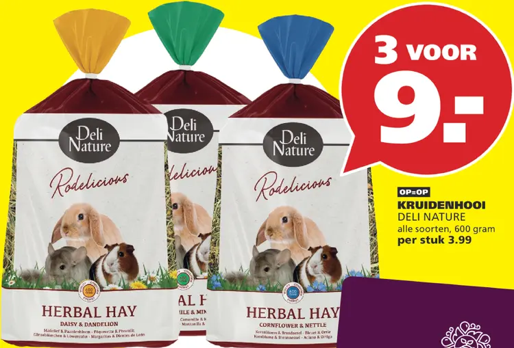 Aanbieding: DELI NATURE Kruidenhooi