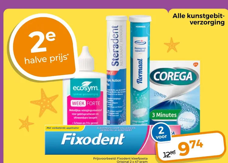 Aanbieding: Fixodent kleefpasta