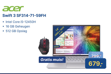 Aanbieding: Swift 3 SF314-71-59FH