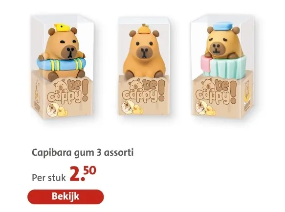 Aanbieding: Capibara gum