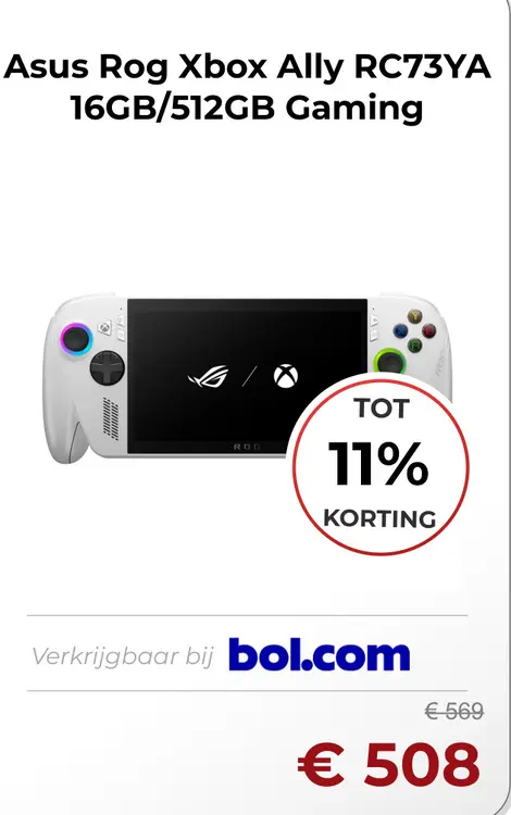 Aanbieding: Xbox Ally RC73YA