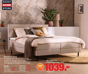 Aanbieding: Boxspring Nora