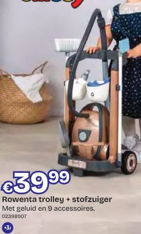 Promotie: Rowenta trolley + stofzuiger