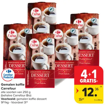 Aanbieding: Gemalen koffie