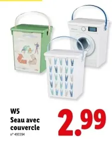 Offre: Seau avec couvercle