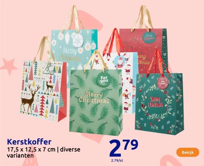 Aanbieding: Kerstkoffer