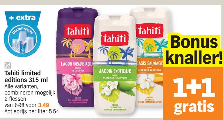 Aanbieding: Tahiti limited editions
