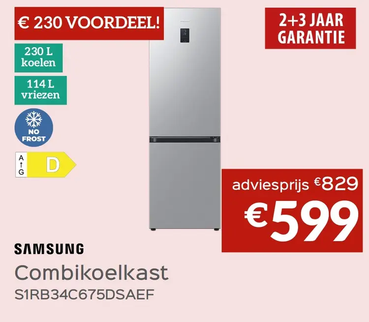 Promotie: Combikoelkast