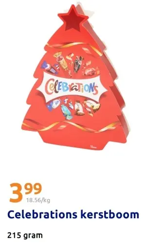 Aanbieding: Celebrations kerstboom