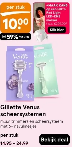 Aanbieding: Venus scheersystemen