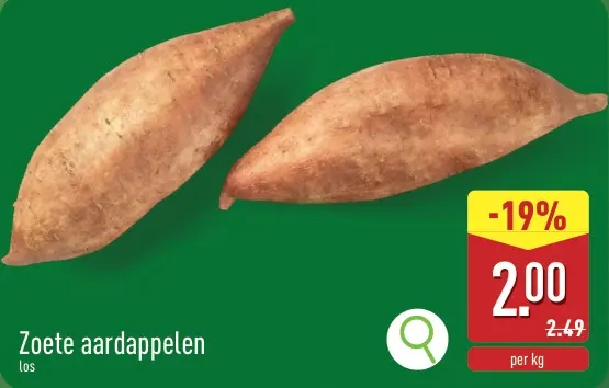 Promotie: Zoete aardappelen