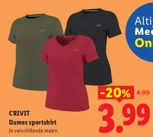 Aanbieding: sportshirt