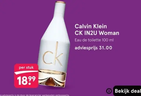 Aanbieding: CK IN2U Woman