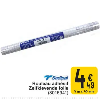 Offre: Rouleau adhésif / Zelfklevende folie