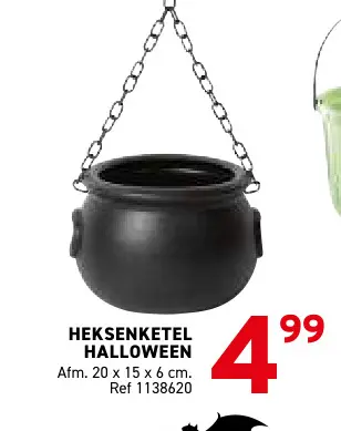 Aanbieding: Heksenketel halloween