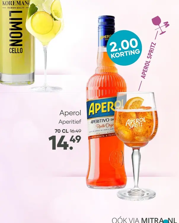 Aanbieding: Aperol Aperitief