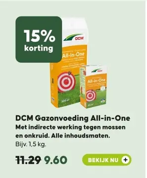 Aanbieding: DCM Gazonvoeding All-in-One